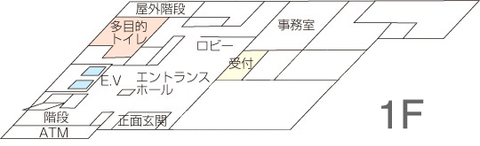 フロアマップ1階